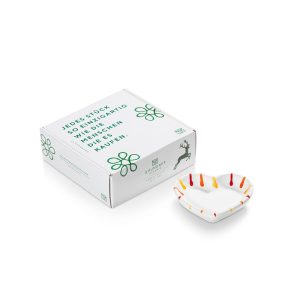 Schaaltje hart – Gevlamd Landlust – 10 cm – cadeauverpakking