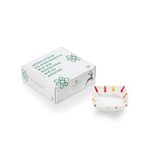 Schaaltje vierkant – Gevlamd Landlust – 9 x 9 cm