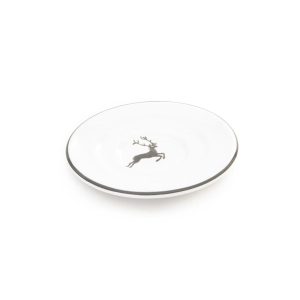 Schoteltje voor espressokopje – Hert grijs – 11 cm