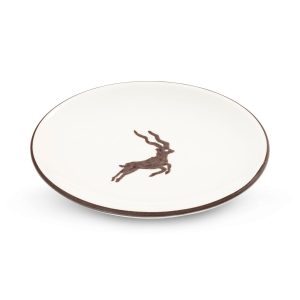 Schoteltje voor koffiekopje – Kudu bruin – 15 cm