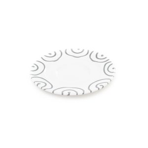 Schoteltje voor koffiekopje – Gevlamd grijs – 16 cm