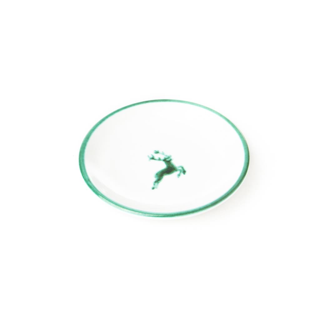 Schoteltje voor koffiekopje – Hert groen – 15 cm