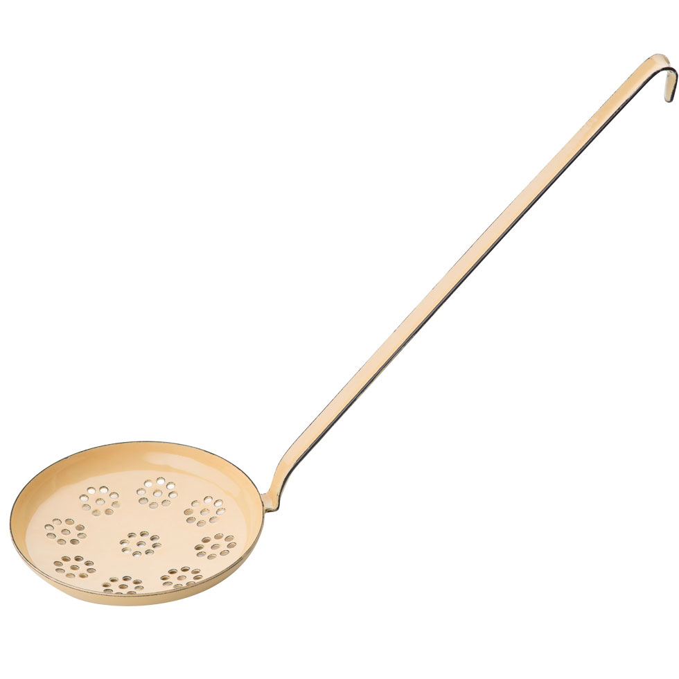 Riess – Schuimspaan – goudgeel – 12 cm