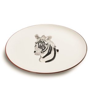 Onderbord-gebakschaal – Big Five Zebra – 32 cm