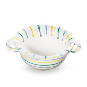 Serveerschaal met oren – Gevlamd Bont – 17 cm