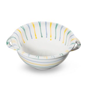 Serveerschaal met oren – Gevlamd Bont – 25 cm