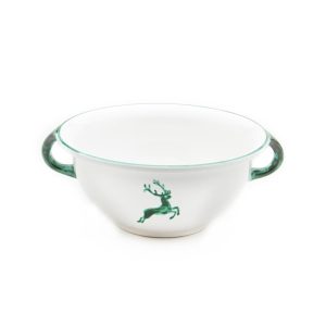 Serveerschaal met oren – Hert groen – 25 cm