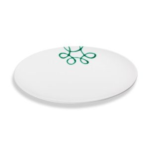 Serveerschaal ovaal – Puur gevlamd groen – 33 x 26 cm