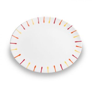 Serveerschaal ovaal – Gevlamd Landlust – 33 x 26 cm