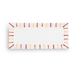 Serveerschaal rechthoek – Gevlamd Landlust – 36 x 15 cm