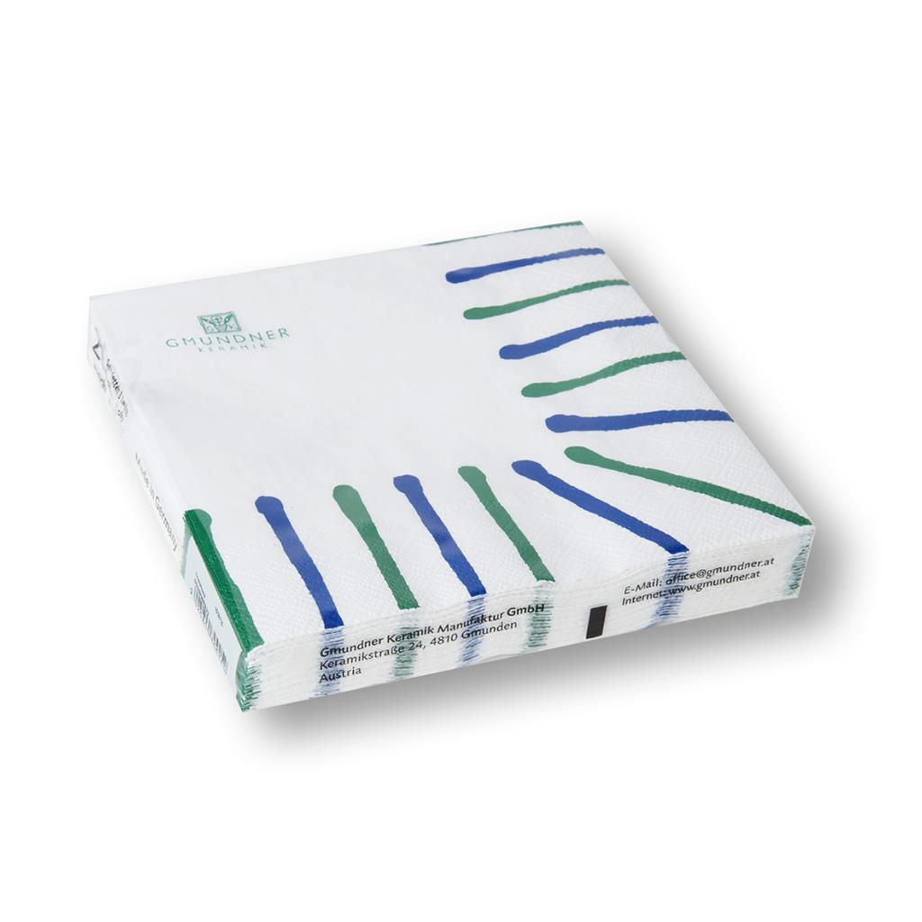 Servetten – gevlamd Traunsee – 33×33 cm