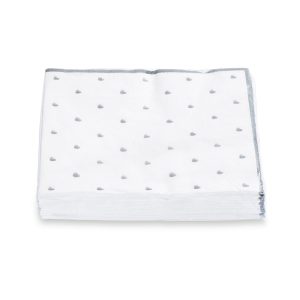 Servetten – Hartjes grijs – 33×33 cm