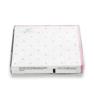 Servetten – Hartjes roze – 33×33 cm