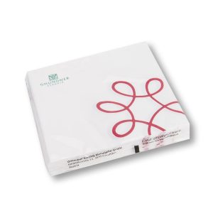 Servetten – Puur gevlamd rood – 33×33 cm