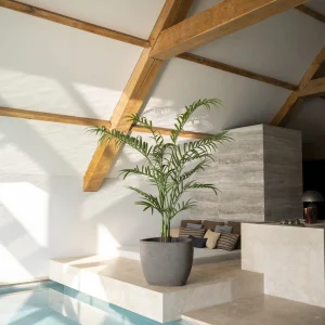 Kunst Palm 240 cm – Extra Grote Kunstplant – Tropische Kunstboom