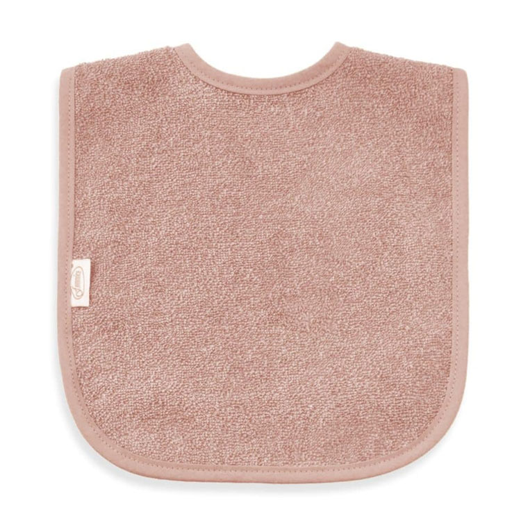 Slabbetje met naam | Oudroze - Afbeelding 2