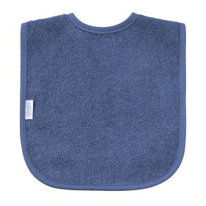 Slabbetje met naam | Blauw