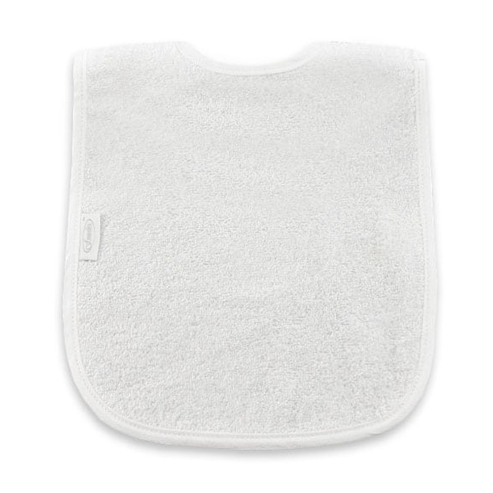 Slabbetje met naam | Wit - Afbeelding 2