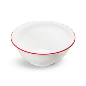 Slakom – Rand robijnrood – 26 cm