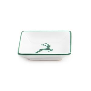 Snackschaal – Hert groen – 11 x 11 cm