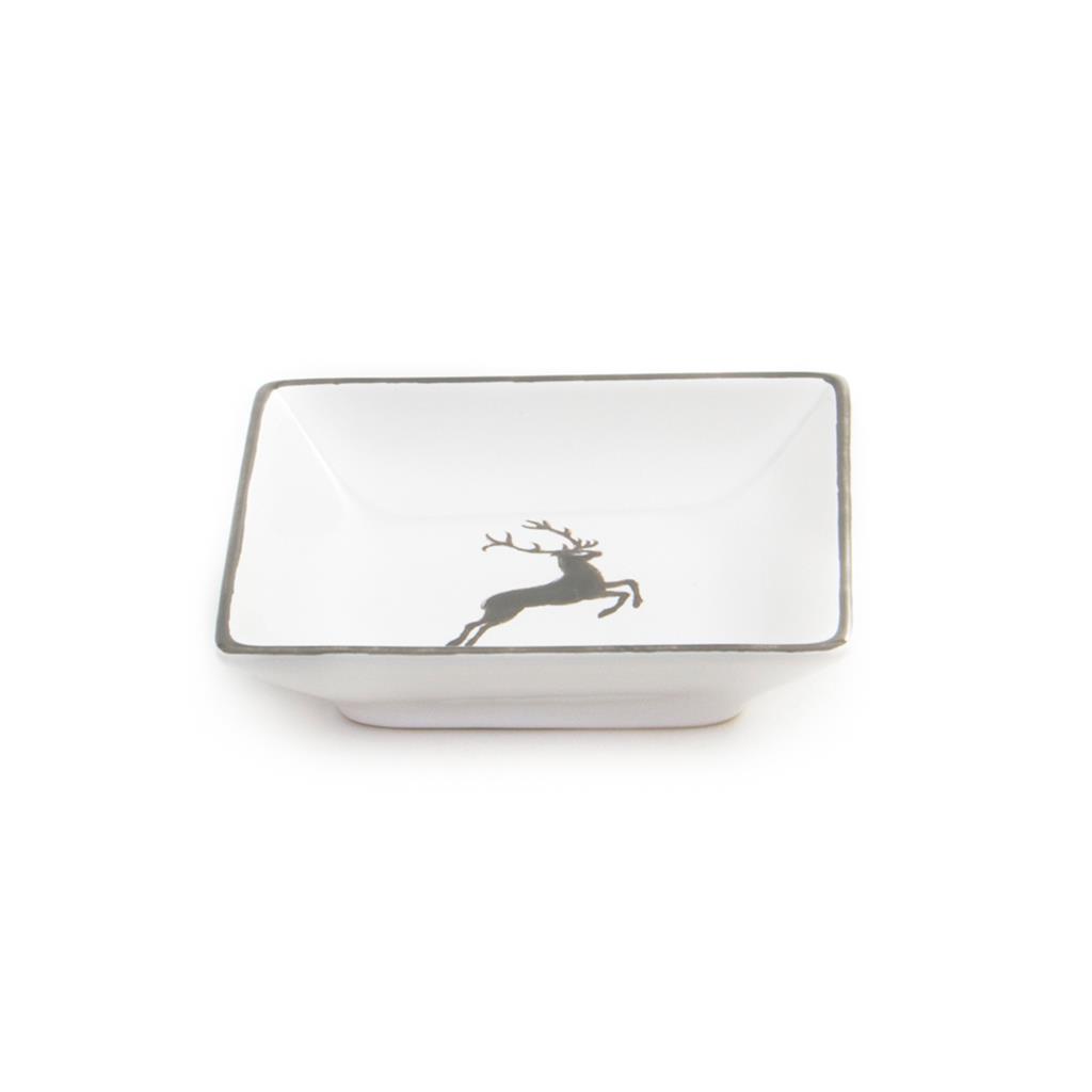 Snackschaal – Hert grijs – 11 x 11 cm - Afbeelding 2