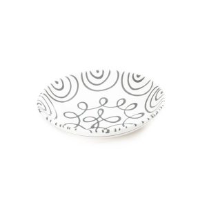 Soepbord – Gevlamd grijs – 20 cm