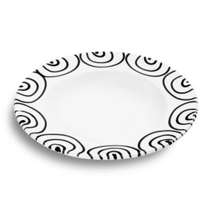 Soepbord – Gevlamd zwart – 24 cm