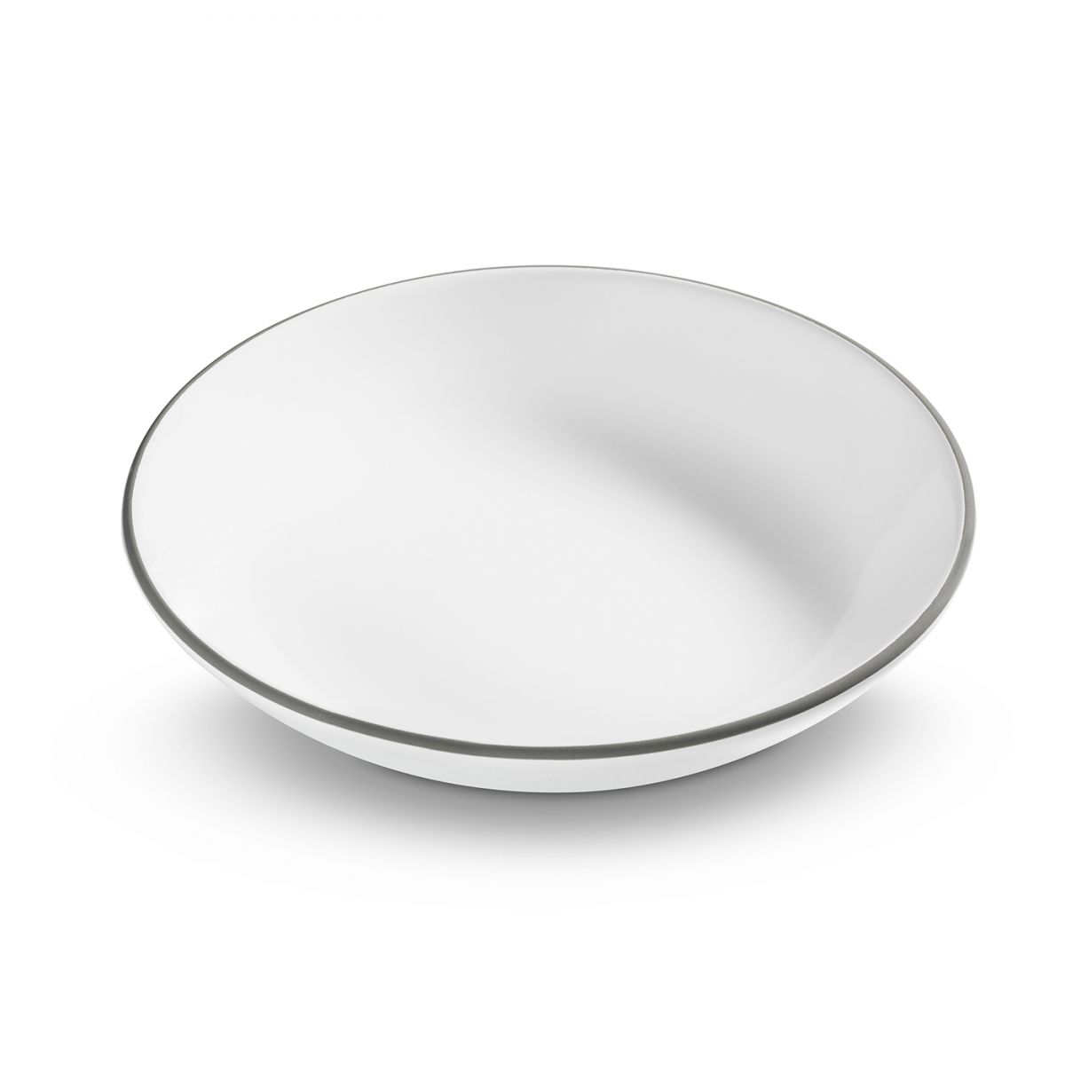 Soepbord – Rand grijs – 20 cm - Afbeelding 2