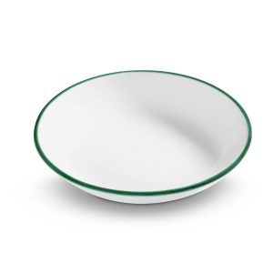 Soepbord – Rand groen – 20 cm