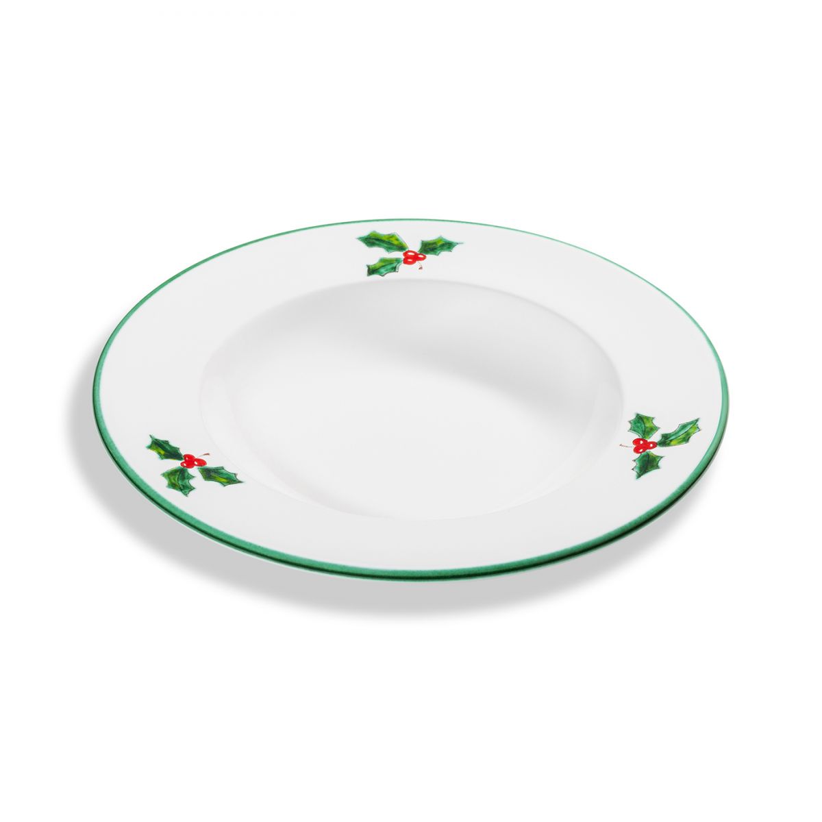 Soepbord – Winterbes groen – 24 cm - Afbeelding 2