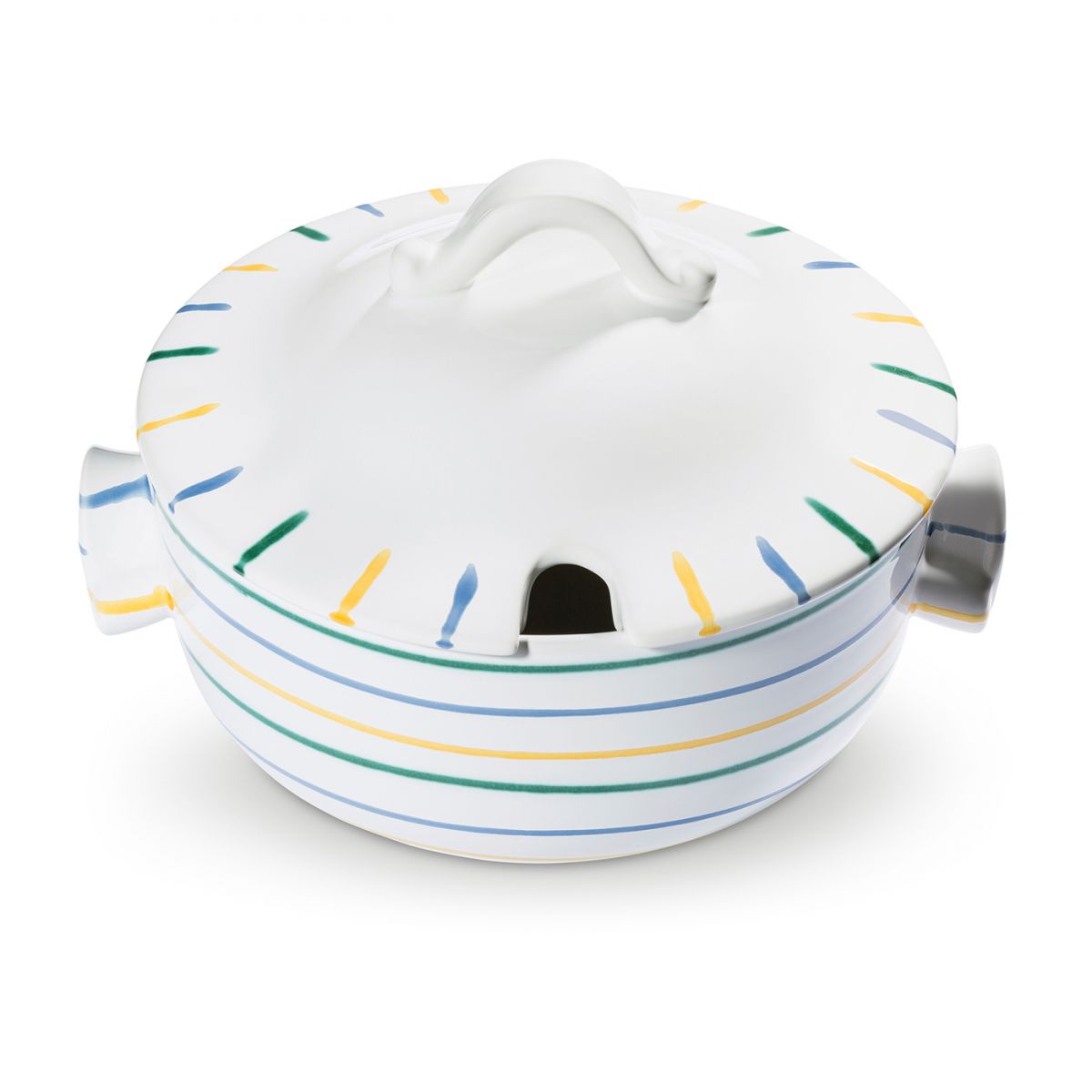 Soepterrine – Gevlamd Bont – 2,0 ltr - Afbeelding 2