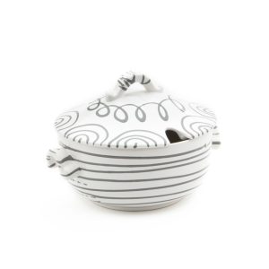 Soepterrine – Gevlamd grijs – 2,0 ltr