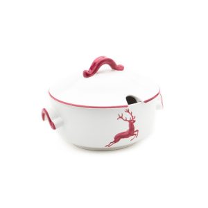 Soepterrine – Hert bordeauxrood – 2,0 ltr