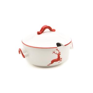 Soepterrine – Hert robijnrood – 2,0 ltr