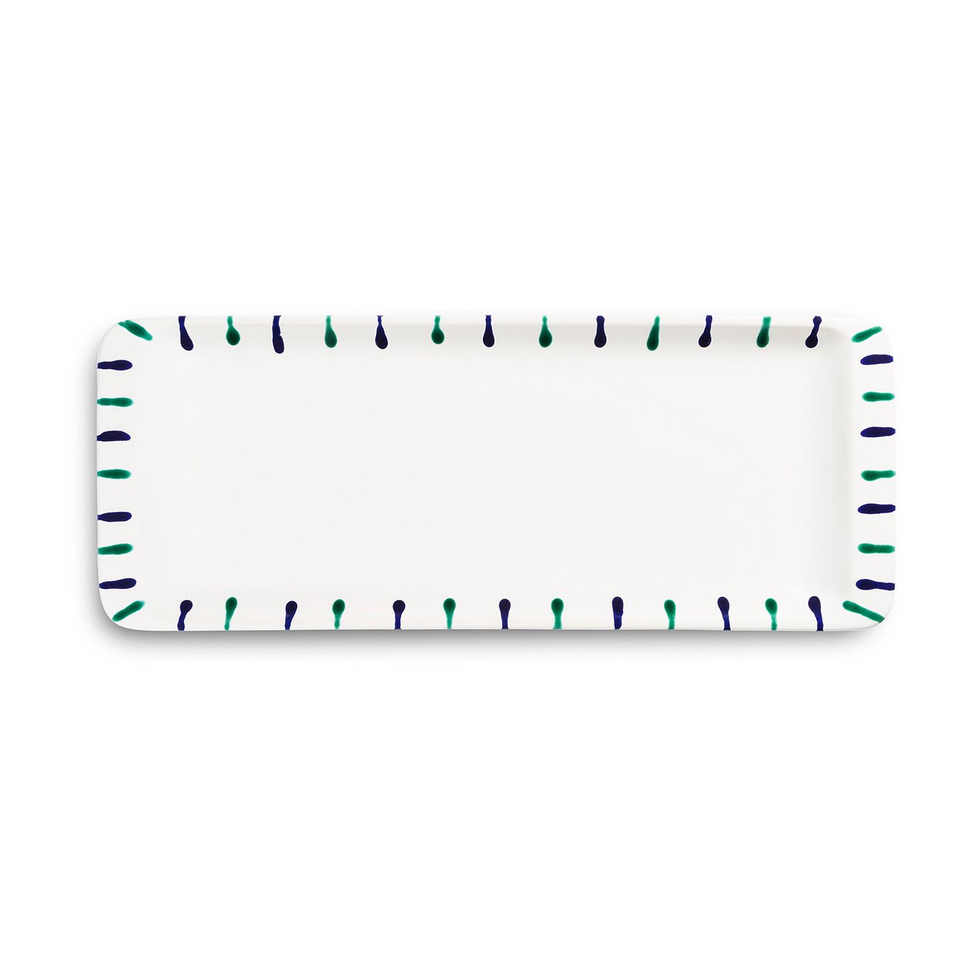 Serveerschaal rechthoek – Gevlamd Traunsee – 42 x 16 cm - Afbeelding 2