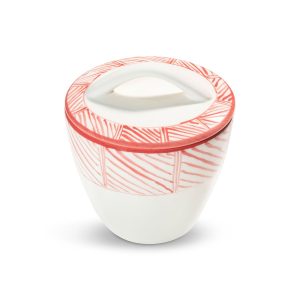 Suikerpot recht – Namib rood – 9 cm