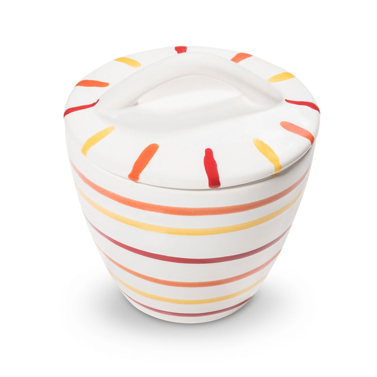 Suikerpot recht – Gevlamd Landlust – 9 cm - Afbeelding 2