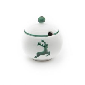 Suikerpot bol – Hert groen – 10 cm