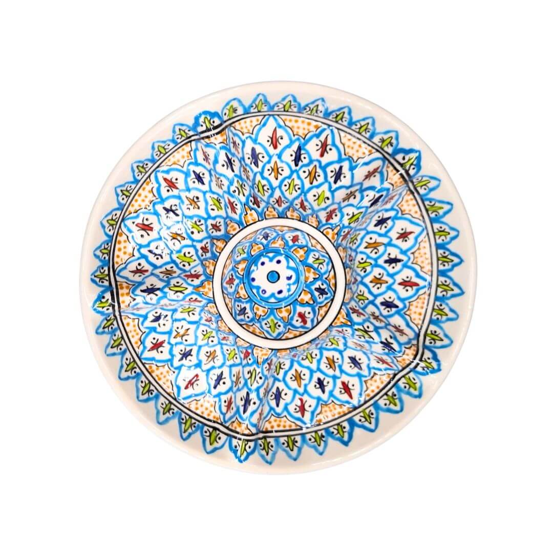 Tunesische Tapasschaal – Handgemaakt Aardewerk - Afbeelding 8