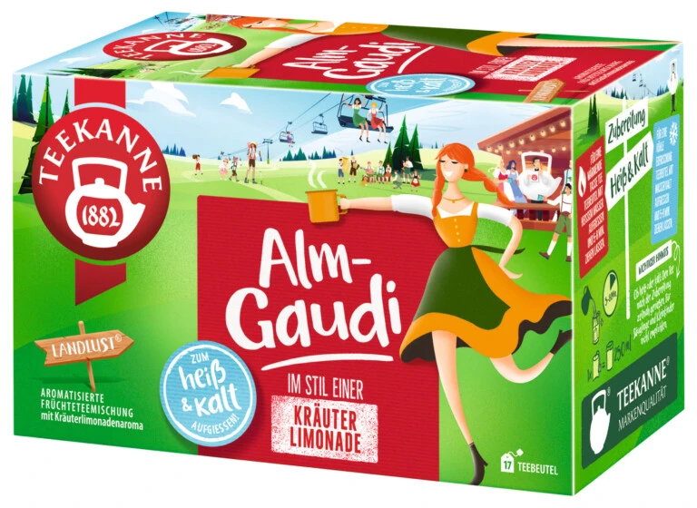 Teekanne Almgaudi thee