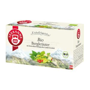 Teekanne Bio Bergkräutertee