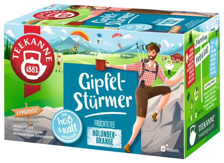 Teekanne Gipfelstürmer thee - Afbeelding 2