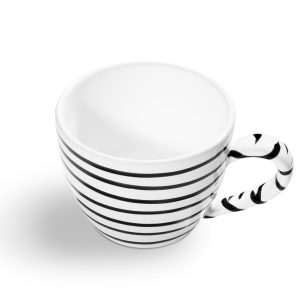 Theebeker Maxima – Gevlamd zwart – 0,4 ltr