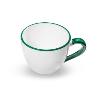 Theebeker Maxima – Rand groen – 0,4 ltr