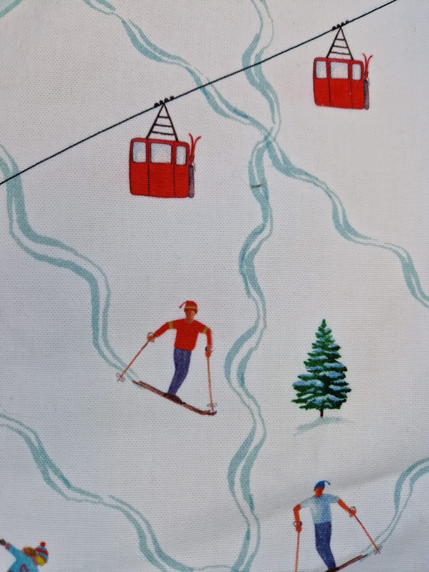 Theedoek skipiste - Afbeelding 3