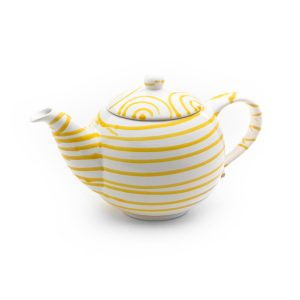 Theepot – Gevlamd geel – 1,5 ltr