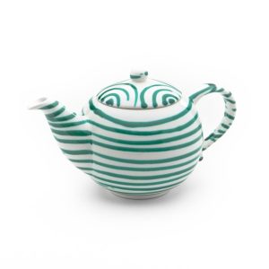 Theepot – Gevlamd groen – 1,5 ltr