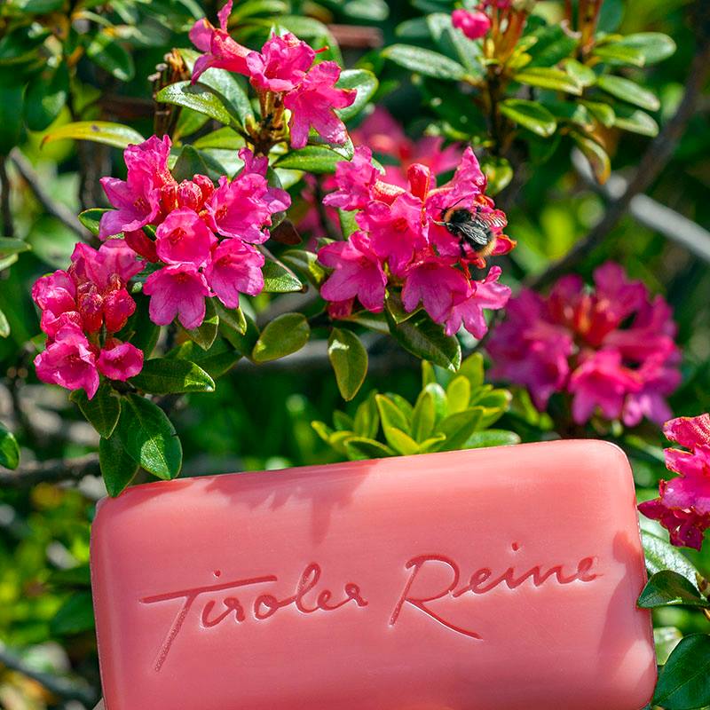 Tiroler Reine Almrose zeep 100 gram - Afbeelding 7