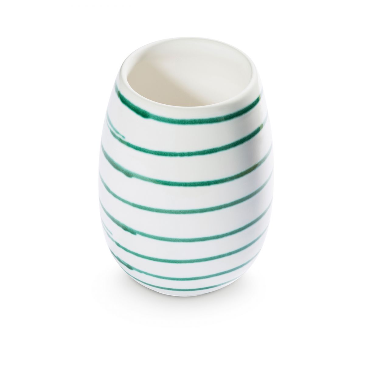 Vaas – Gevlamd groen – 15 cm