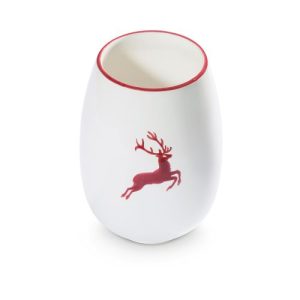 Vaas – Hert bordeauxrood – 15 cm